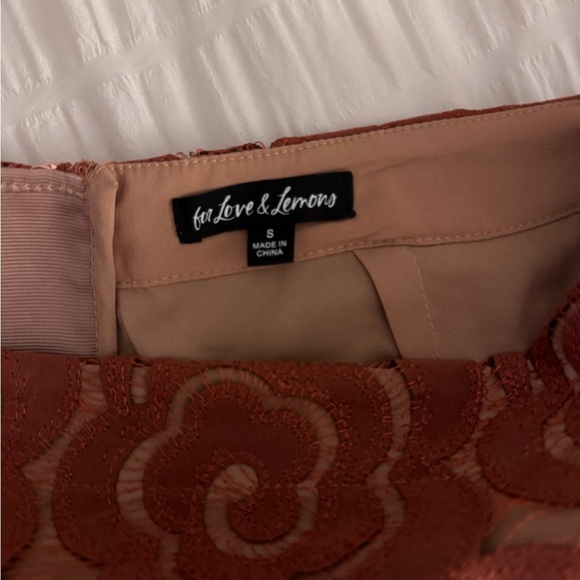 For Love and Lemons Aiko Mini Skirt - Picture 5 of 5